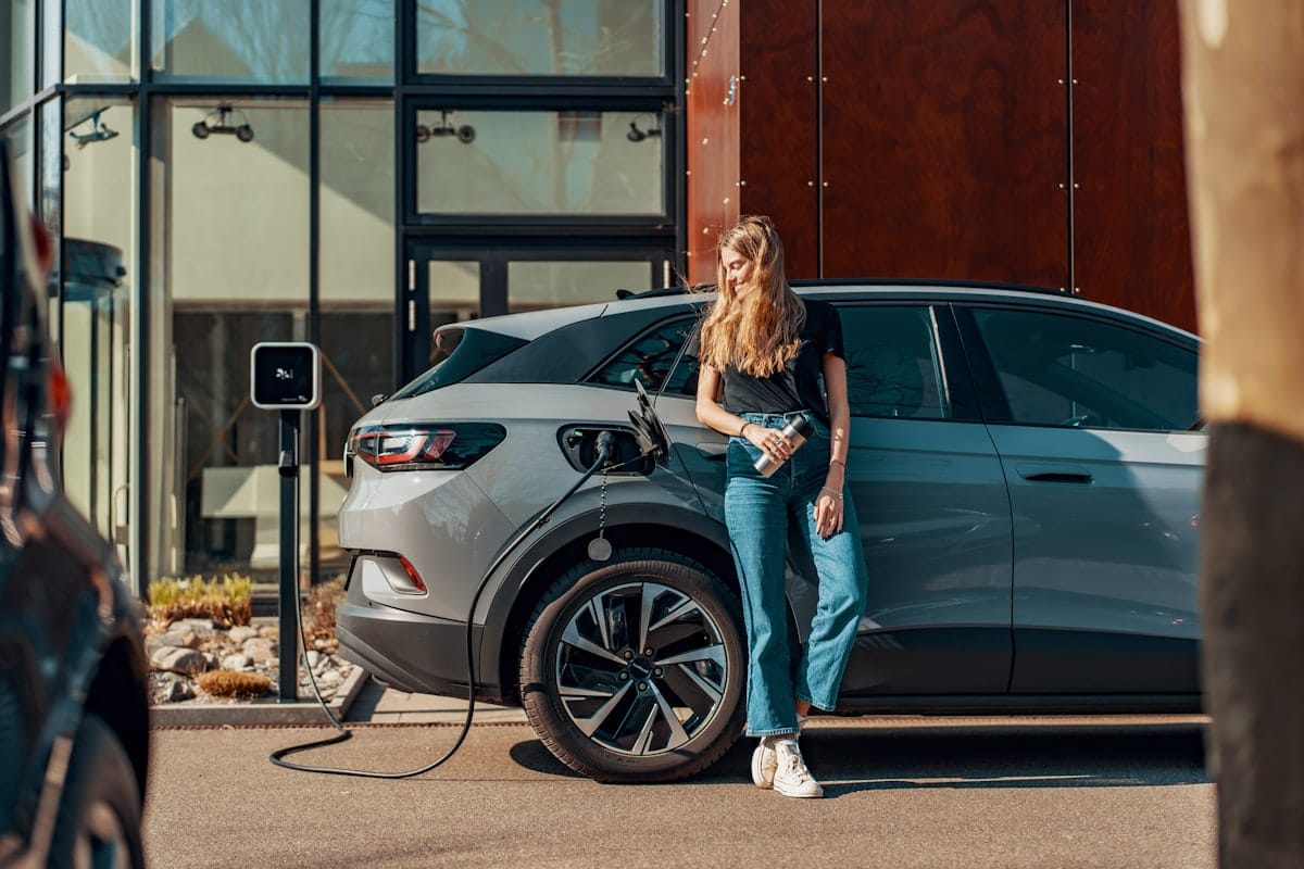 EV charging at home with a Level 2 charger