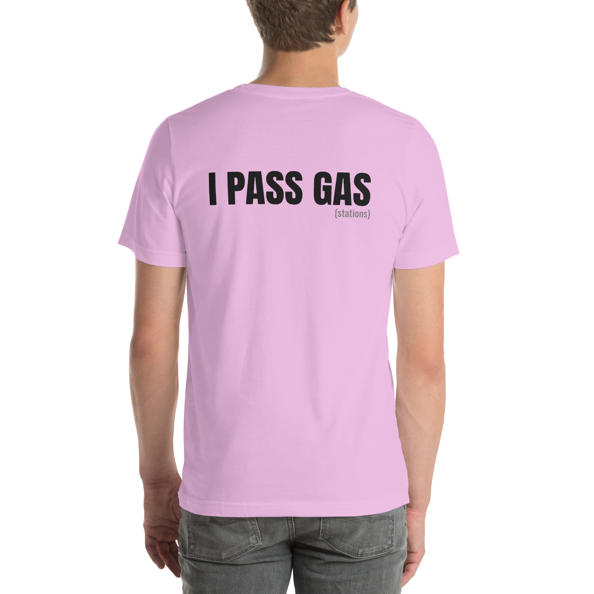 I Pass Gas (Stations) – Funny EV Owner T-Shirt - Image 4